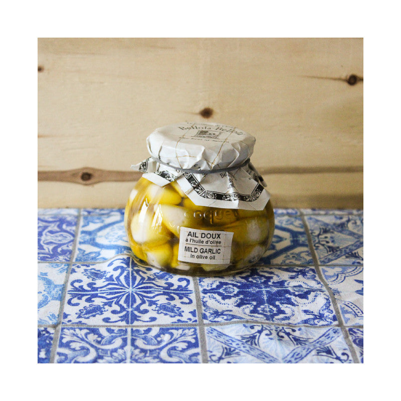 Sweet garlic in olive oil 240g