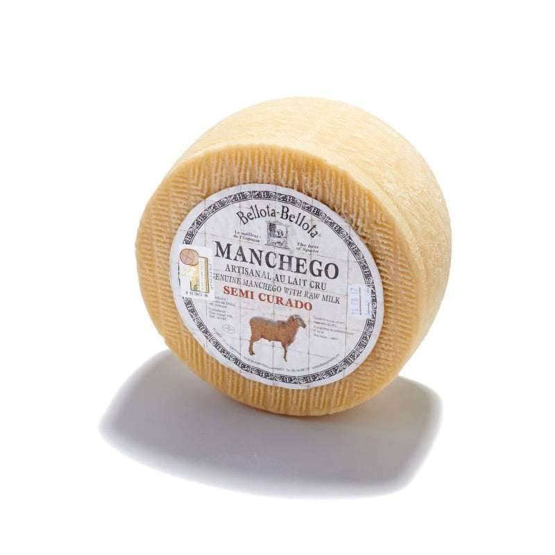 Manchego semi-curado whole 3kg