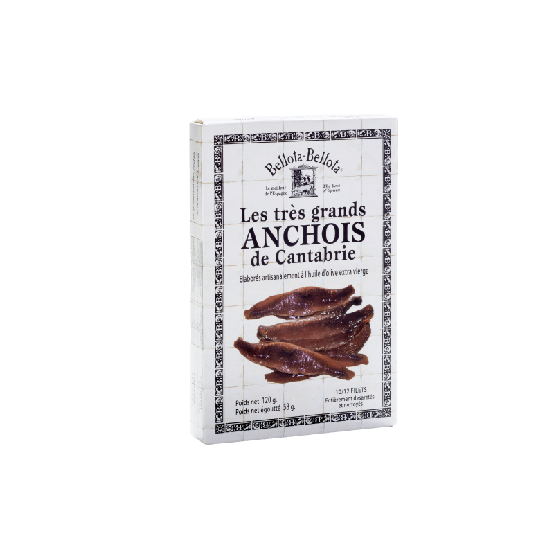 Très grands anchois de Cantabrie 110g